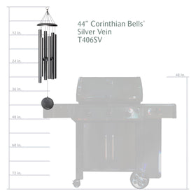Corinthian Bells 44in chime gift packaging makes a ready gift.