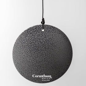 Corinthian Bells 44in chime nylon cords resist UV and rain.