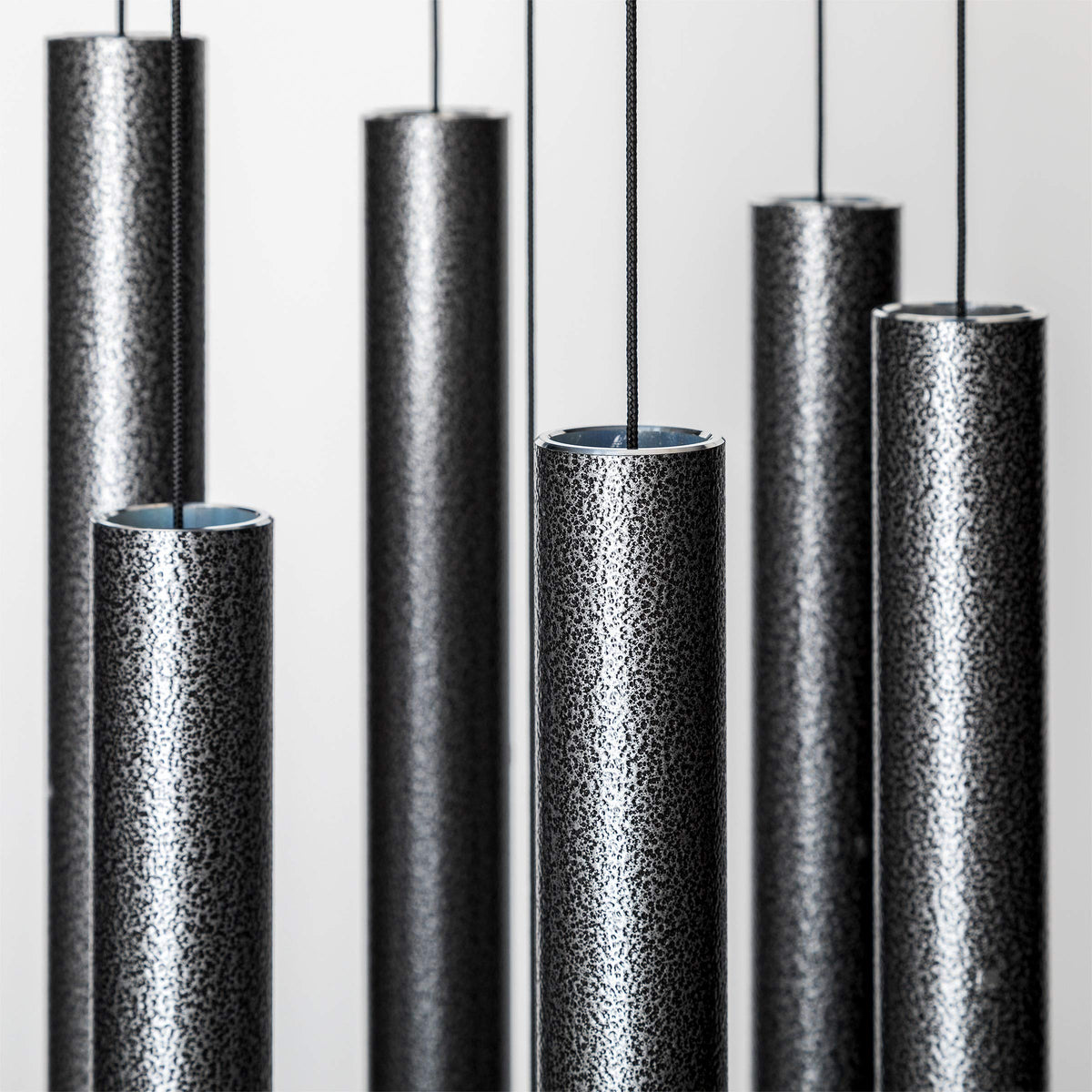 Corinthian Bells 44in chime pipes deliver clear, resonant tones.