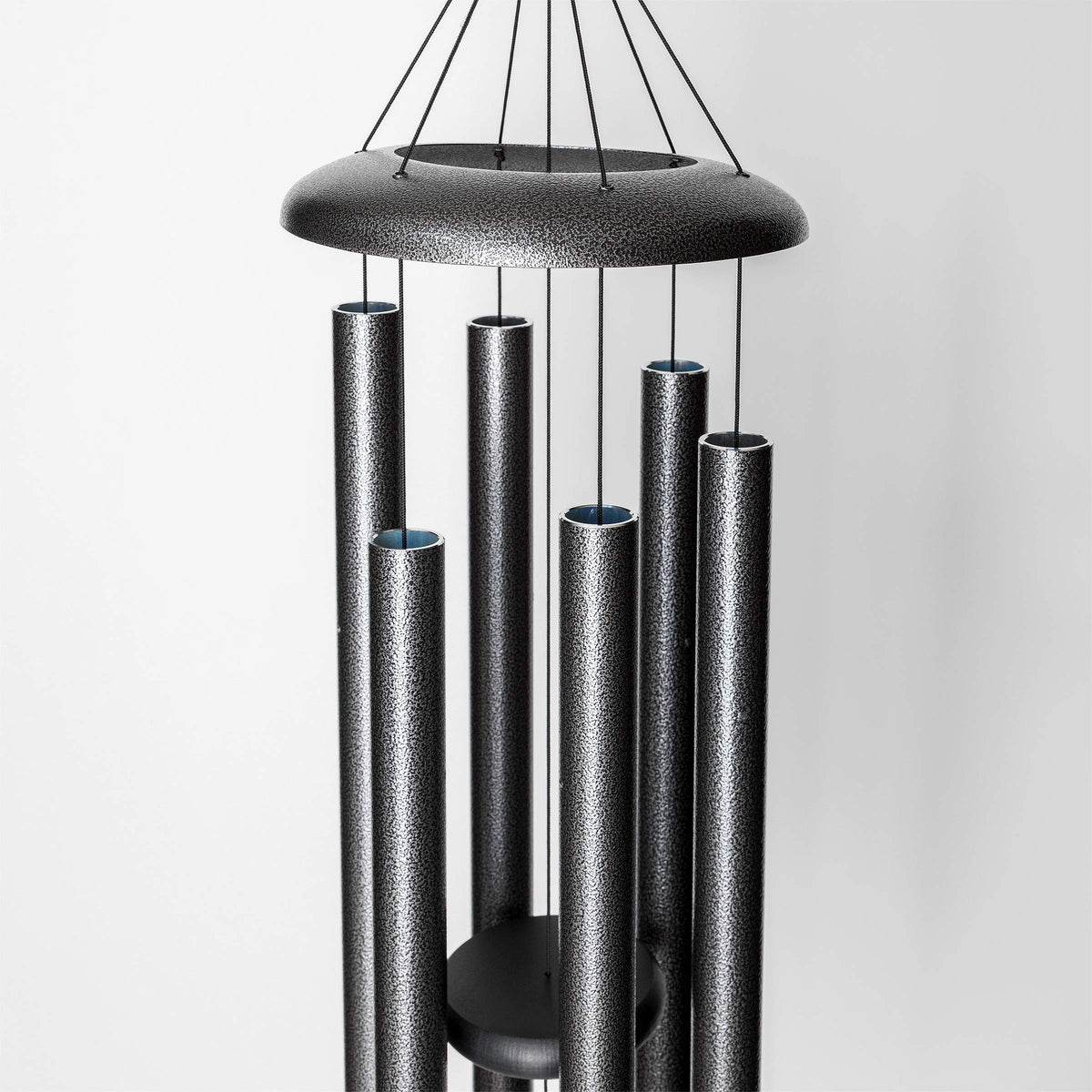 Corinthian Bells 44in chime wind sail guides wind-driven sound.