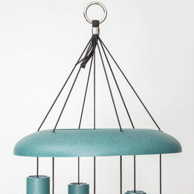 Corinthian Bells long-tube design produces a rich pentatonic chord for outdoor soundscapes.