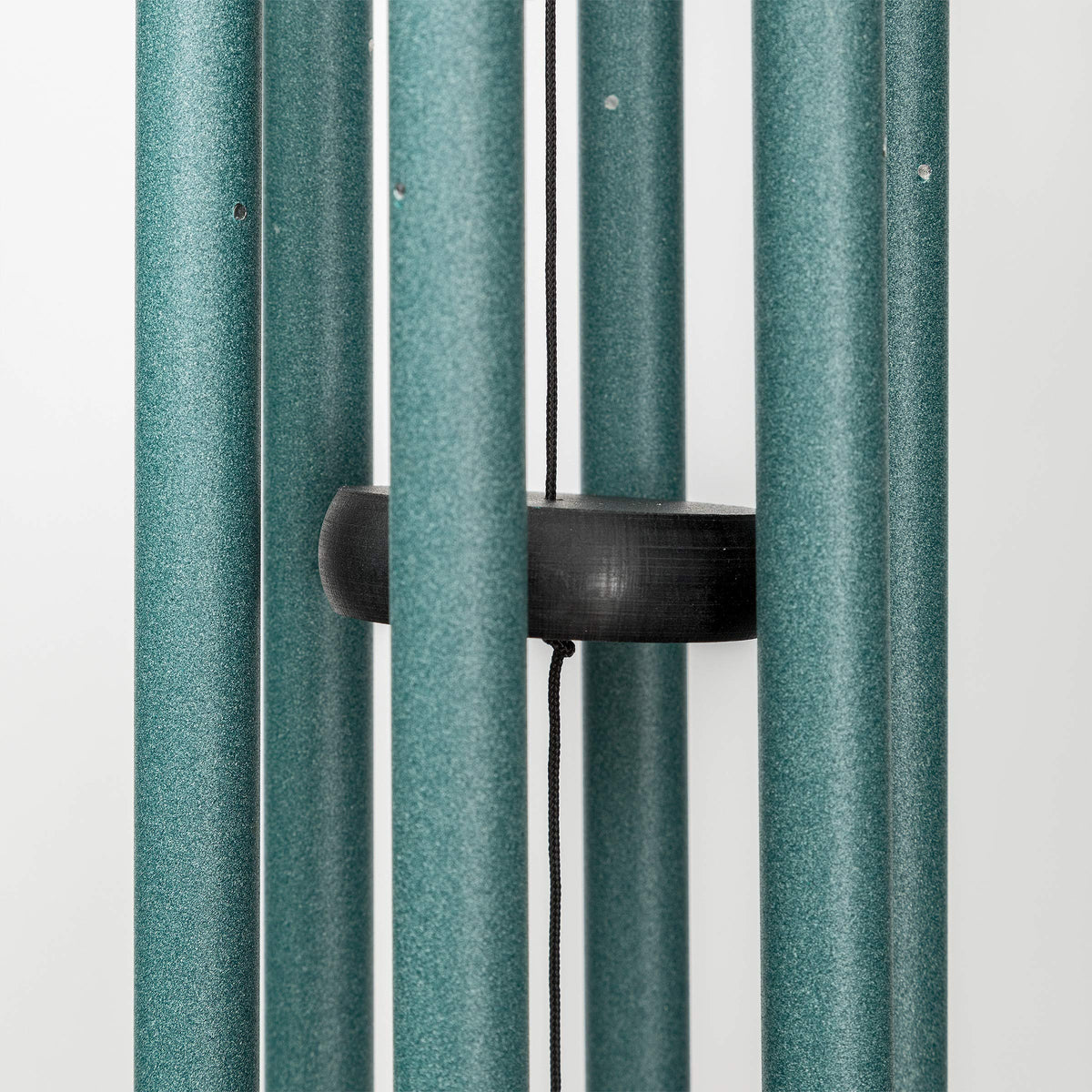 Closeup of Corinthian Bells tubes highlighting hand tuned precision