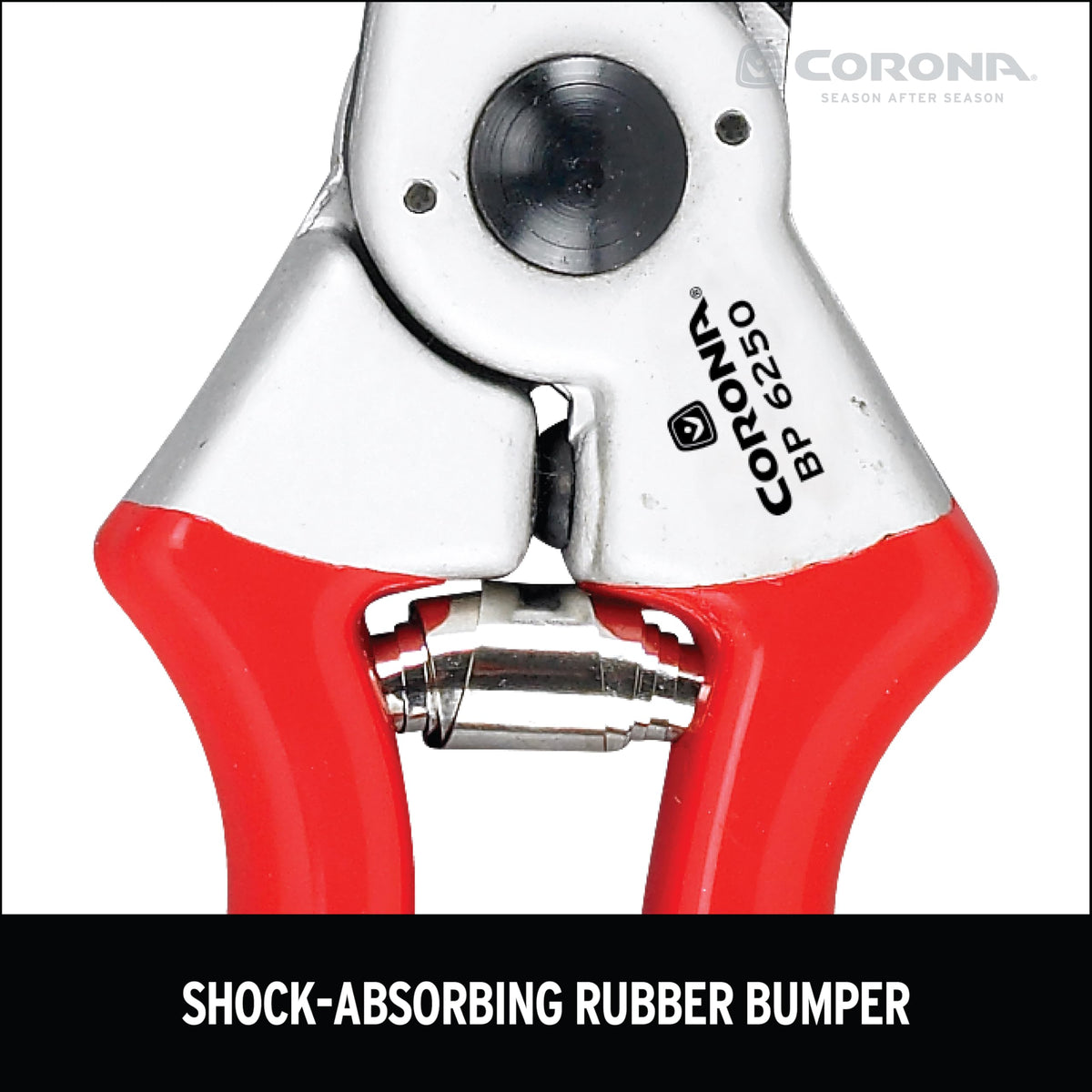 Corona BP6250 built-in safety lock for safe storage and transport
