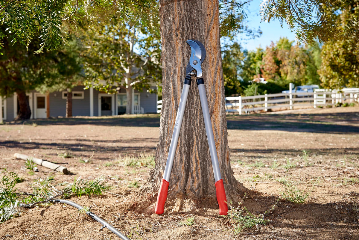 Corona Clipper SL 6500 32-inch lopper ergonomic handle grip for comfortable pruning.