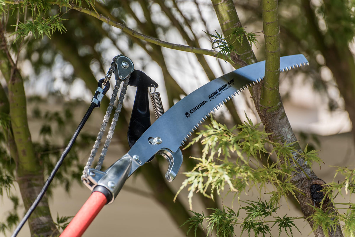 Corona TP 6870 MAX pull rope system enables smoother, more powerful pruning