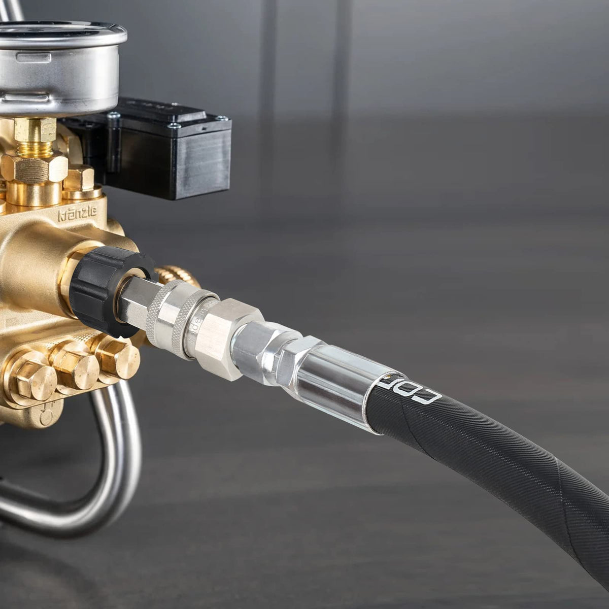 Corretic 360° swivel fittings aid easy installation in tight spaces
