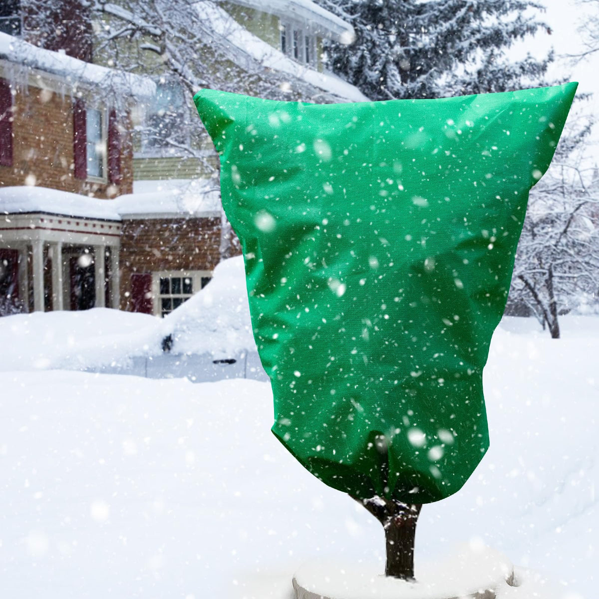 Coruden two-pack plant covers shown for versatile garden coverage