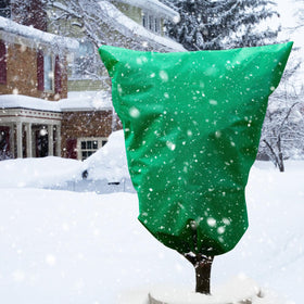 Coruden two-pack plant covers shown for versatile garden coverage