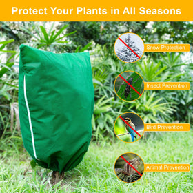 Coruden waterproof moth-proof plant cover protects gardens and shrubs