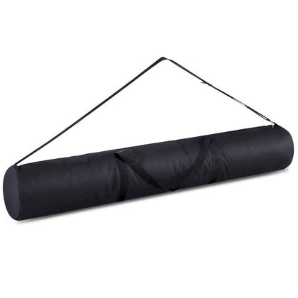 Cosblank tailgate flagpole duffle bag, full view, spacious main compartment for easy gear access