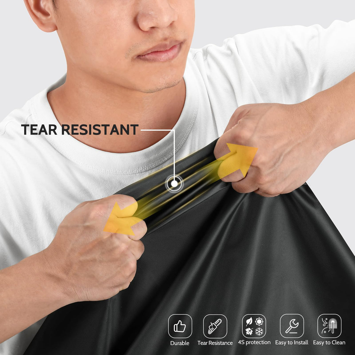 COSFLY 600D fabric is durable and tear-resistant for long-lasting protection.