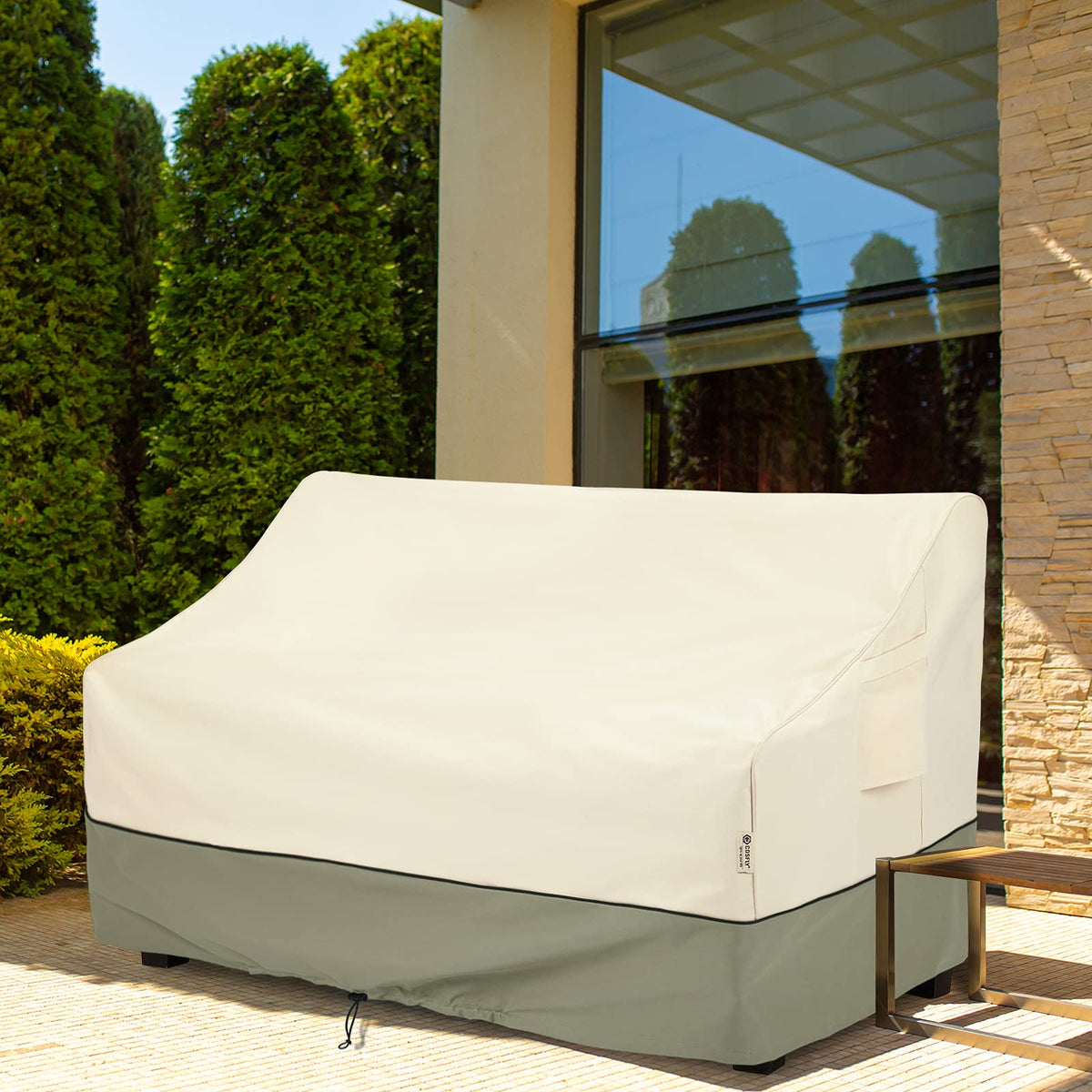 COSFLY beige color coordinates with outdoor furniture aesthetics.