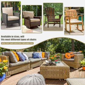 COSFLY breathable vent feature, reduces condensation and keeps chairs dry.