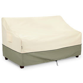 COSFLY outdoor sofa cover waterproof beige protects furniture from rain and sun