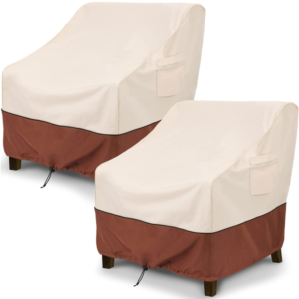 COSFLY 2-pack patio covers protect furniture from rain and sun