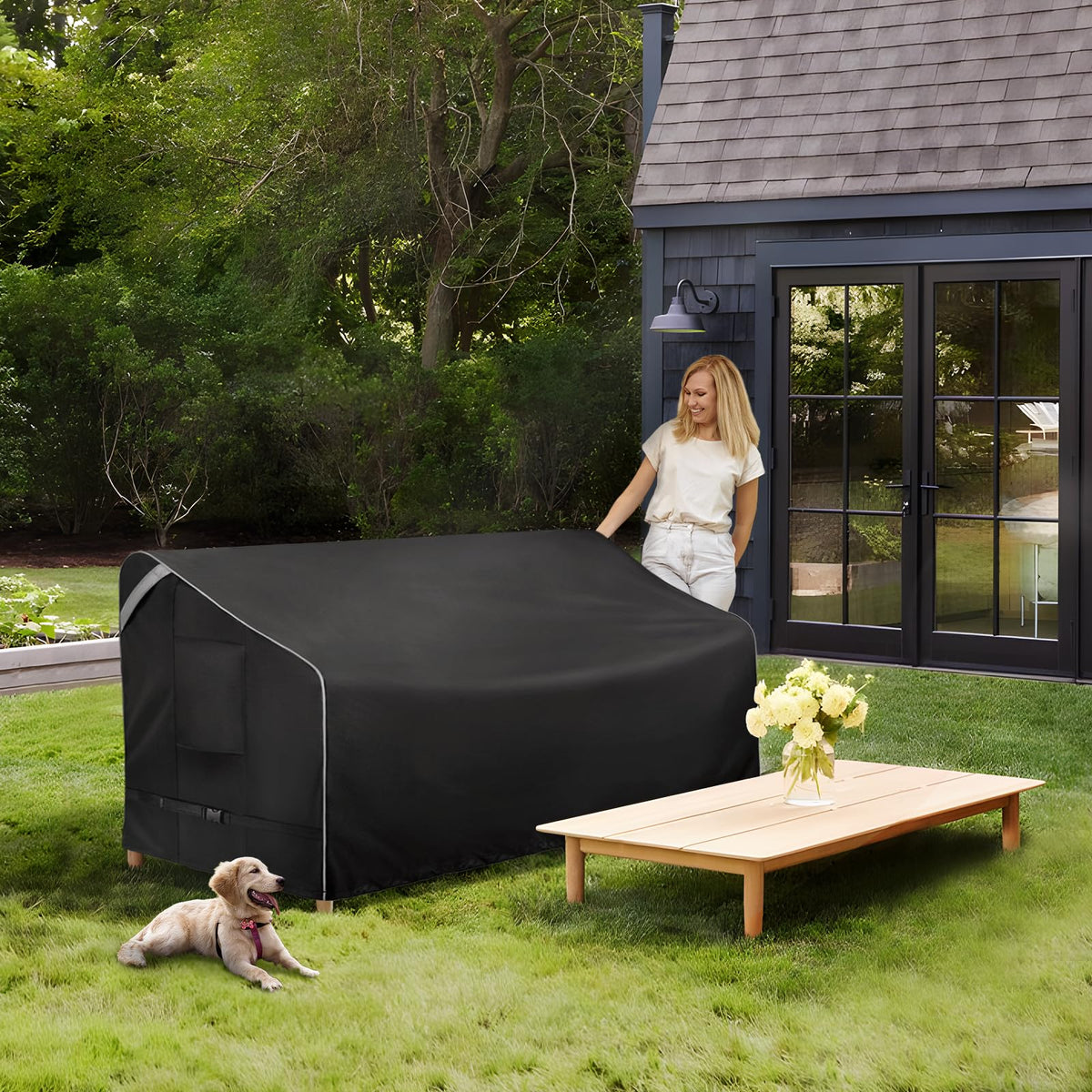 COSFLY seasonal storage-ready design simplifies outdoor cleanup.