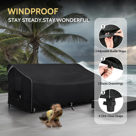 COSFLY air vents promote airflow to reduce moisture buildup.