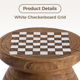 COSIEST chessboard table on lightweight MgO base supports outdoor gatherings.