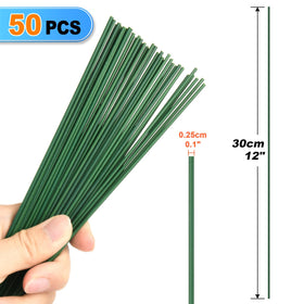 Cosmos steel-core stake with green coating resists weather and rust.