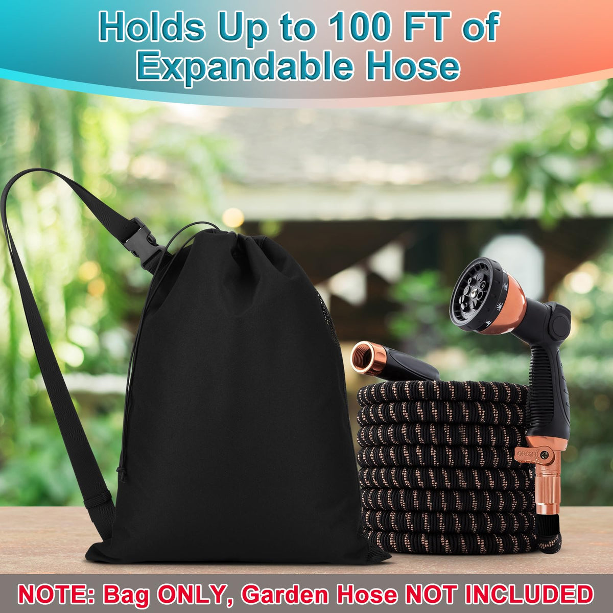 Cosmos storage bag breathable mesh sides for ventilation and moisture drainage.