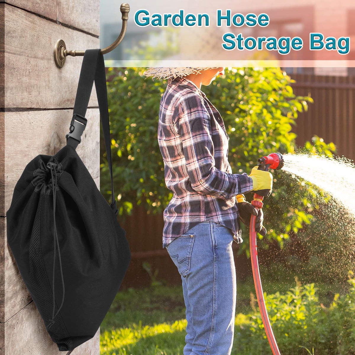 Cosmos storage bag suits hoses, cables, cords, and more.