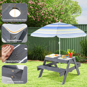 Costzon rustproof umbrella pole adds stability in outdoor setups