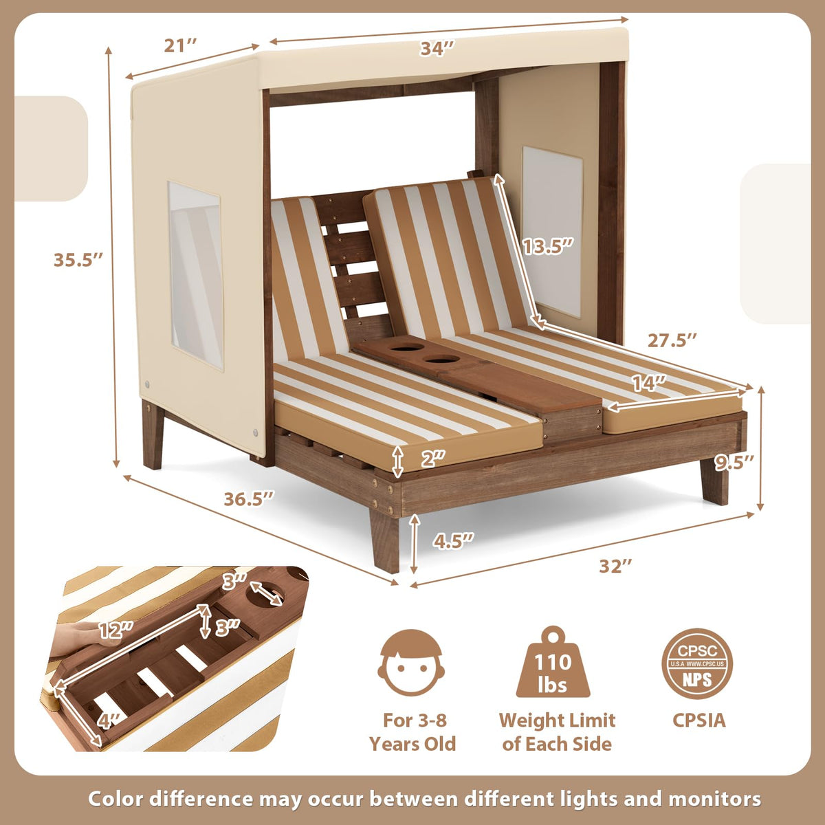 Costzon rounded edges prioritize safety for curious little ones