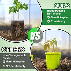 Cosweet breathable drainage holes close-up promote airflow and healthier roots.
