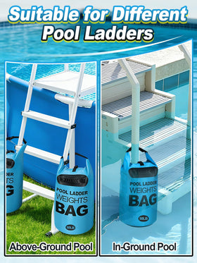 Cosweet reinforced handles ease lifting and positioning on the pool deck.