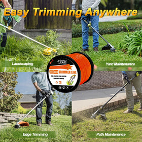 COSY GARDEN TOOLS dense-vegetation-clearance powers through brush and weeds
