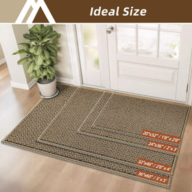 COSY HOMEER entrance mat performs well under varied lighting conditions.