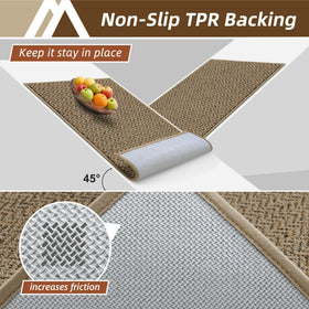 COSY HOMEER washable mat for easy cleaning and long use.