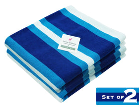 Oversized 32 by 82 inches fits most lounge chairs for extra comfort.