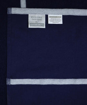 COTTON CRAFT blue-white stripes enhancing outdoor furniture style