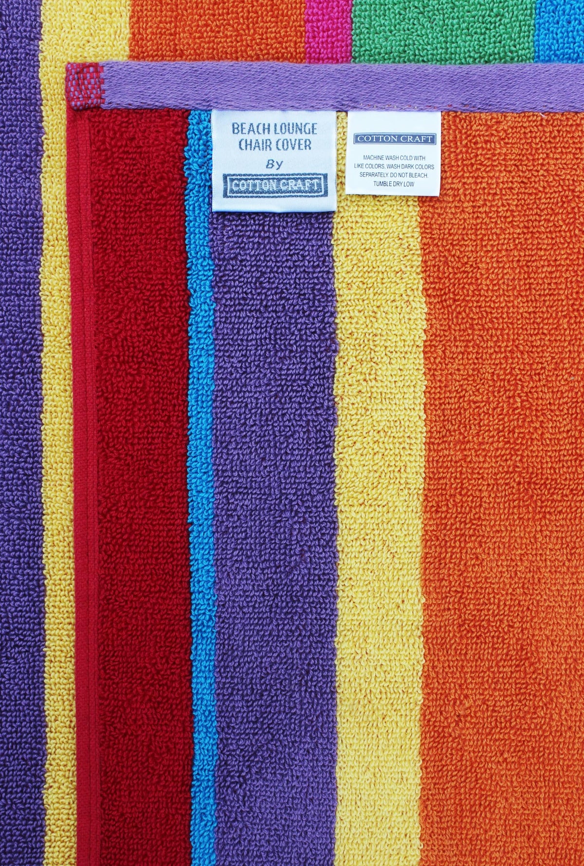 COTTON CRAFT two-pack lounge covers provides ready backup for busy weekends.
