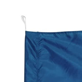 Cousin's Concert Attire polyester Habutai flag offering durable, lightweight material for marching bands.