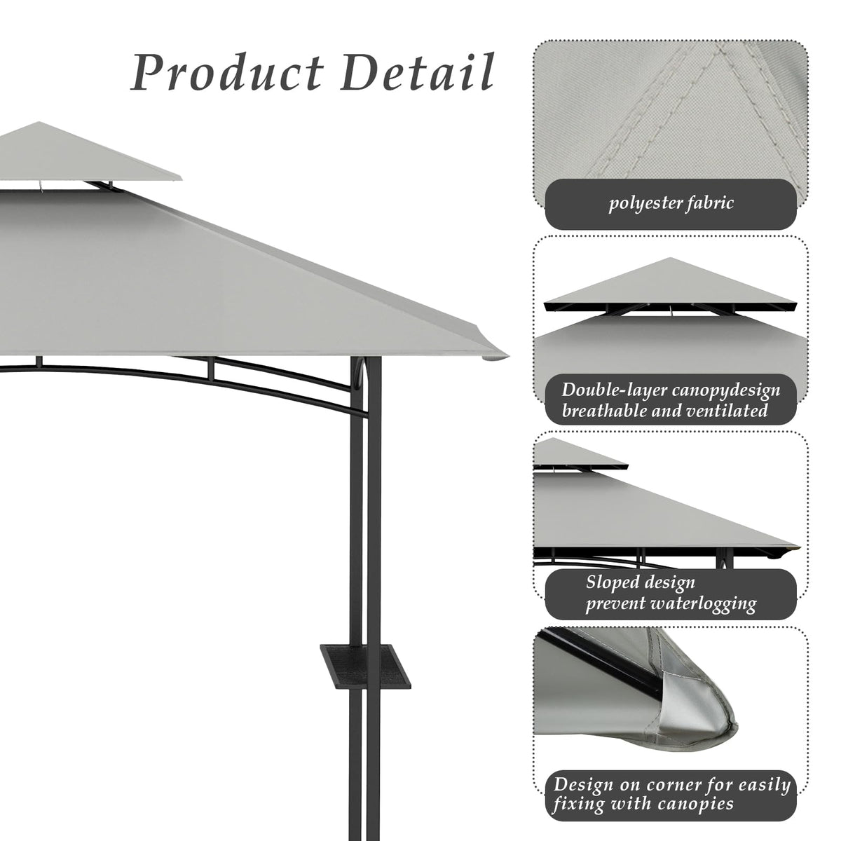 COVBOARD close-up shows fabric stitching and water-repellent surface for durability.