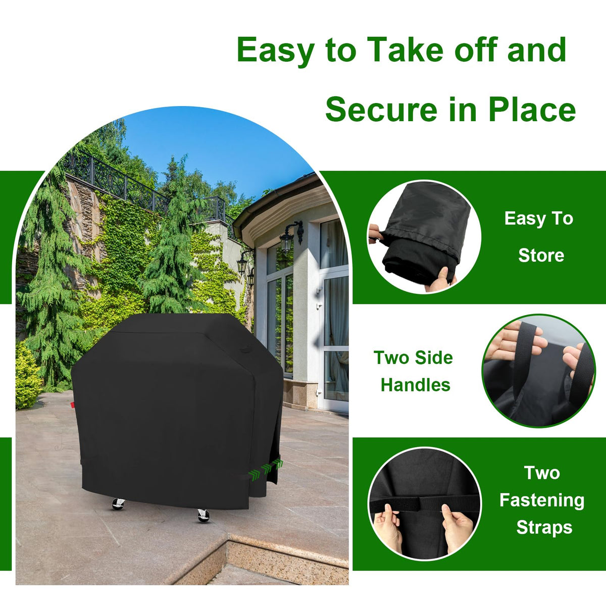 Cover Geny easy-care design: rinse and air dry for quick maintenance