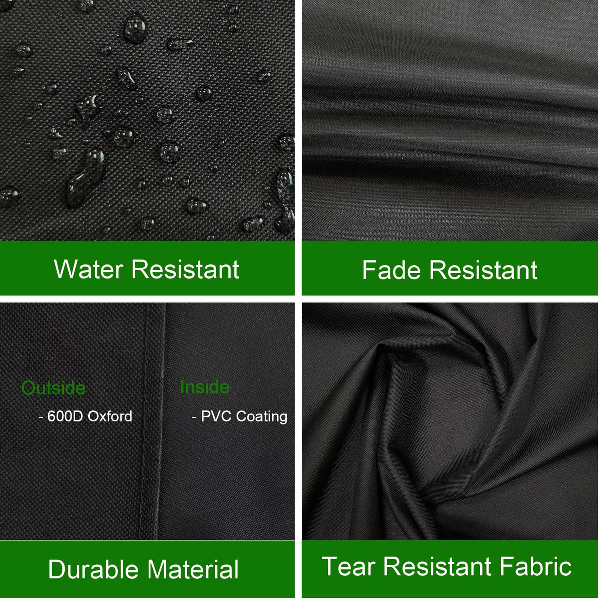 Cover Geny easy-clean design lets you hose down and dry quickly