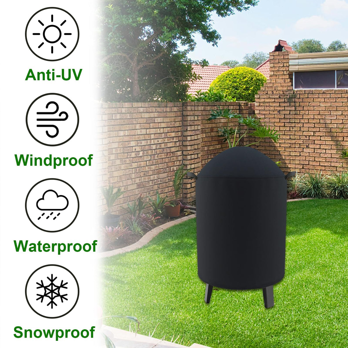Cover Geny year-round weather protection for all-season outdoor use