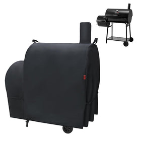 Cover Geny grill cover on CC1830FC front view protects from sun and rain