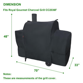 Durable 600D material shown on Cover Geny for CC2036F