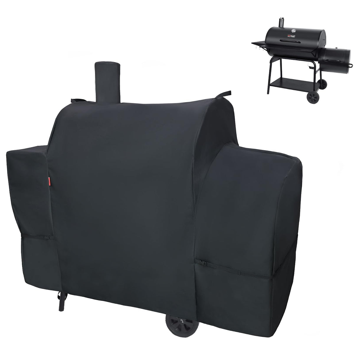 Cover Geny for Royal Gourmet CC2036F fits snugly over the grill for solid protection