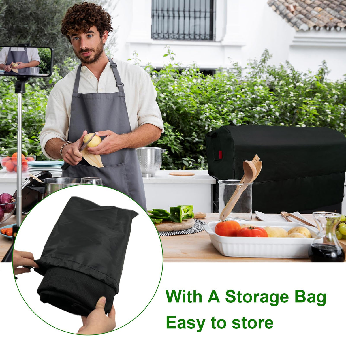 Cover Geny universal compatibility for 25–32 inch built-in grills