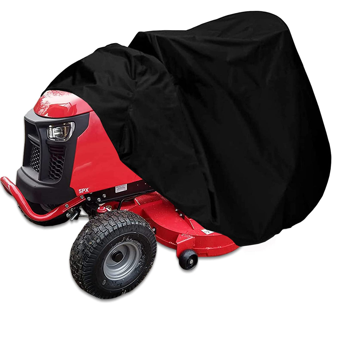Cover Geny waterproof lawn mower cover on deck up to 54 inches protects against rain and sun