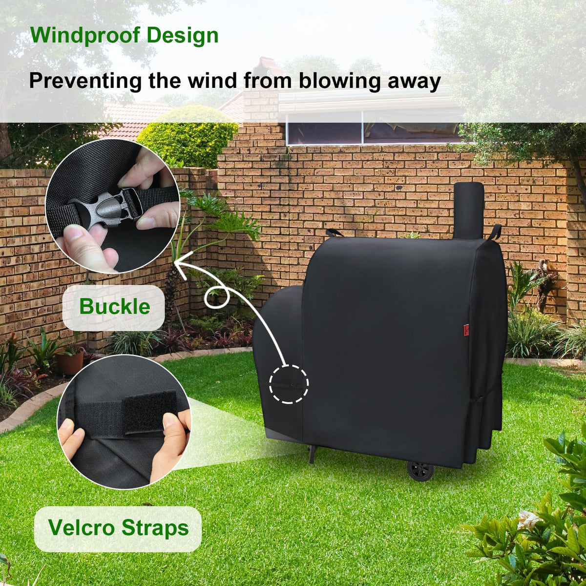 Cover Geny waterproof PVC backing blocks moisture and dust