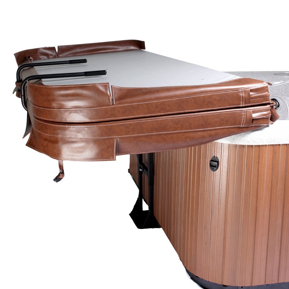 Adjustable height supports 30 to 40 inch spa covers