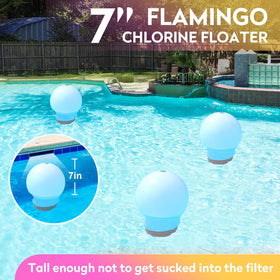 Covfirst anti-sinking floater stays on the water surface during use.