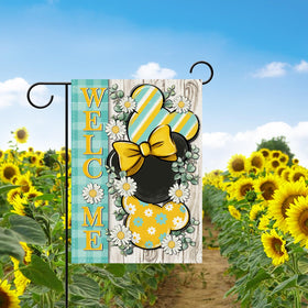 Covido outdoor décor flag ideal for decks and patios year-round.