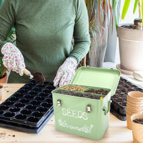 Covzoe green envelope design adds rustic charm to garden spaces.